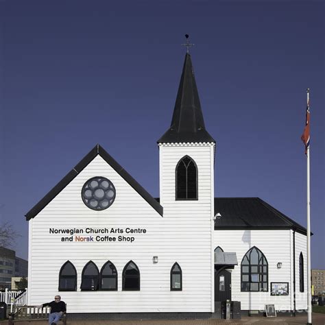 Norwegian Church Cardiff Bay Photograph By Steve Purnell Pixels