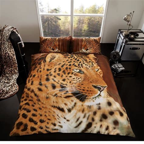 Animal Duvet Set For Single And Double Print Bed De Lavish