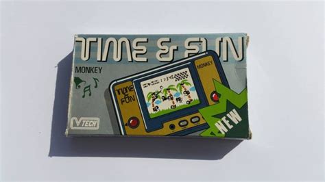 Vtech Time And Fun Monkey Handheld Lcd Game 1981 Catawiki