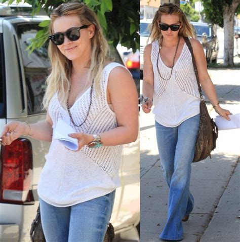 Celebrity Style Fashion Hilary Duff Celebrity Street Style Fashion