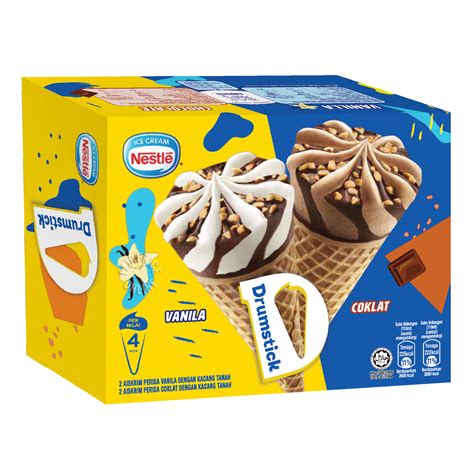 Nestle ice cream discount code, voucher and coupon get the ⭐ latest 6 nestle ice cream promotions save rm9 off nestlé kitkat stick (24 sticks) now on… nestle ice cream malaysia discount codes, vouchers & coupons valid in february 2021. Nestle Ice Cream Drumsticks - Chocolate & Vanilla | NTUC ...
