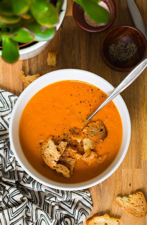 Easy Tomato Soup Made In The Instant Pot With Fresh Tomatoes Just