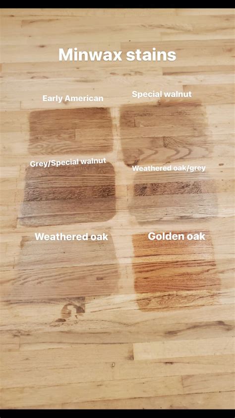 Minwax Hardwood Floor Stains Oak Floor Stains Wood Floor Stain