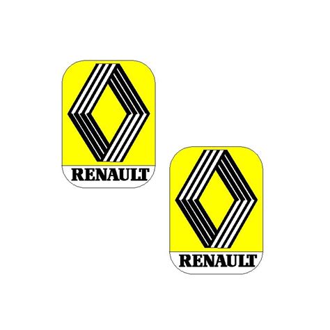 Stickers Vintage Renault Losange
