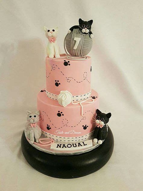 Birthday Cake For Cat By Pat Korn On Cat Cakes Kitten Cake Cat Cake