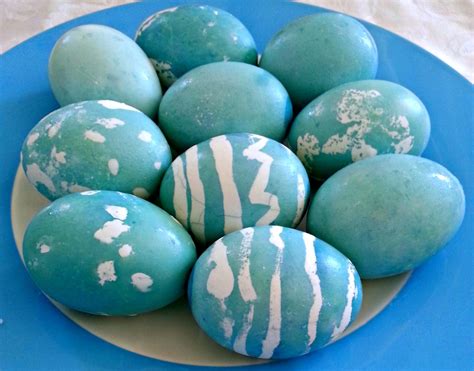 Natural Blue Dye For Easter Eggs