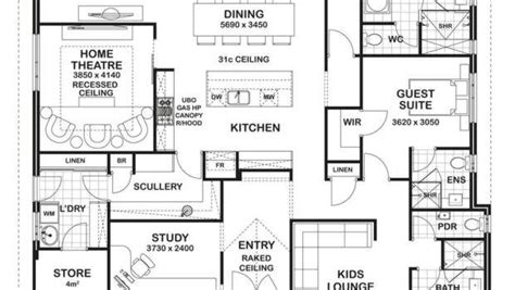 Floor Plan Friday Storage Laundry Scullery Cute Homes 114074