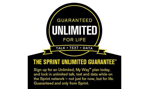 Sprint Debuts Unlimited Guarantee Promises To Lock In Plan Rates For