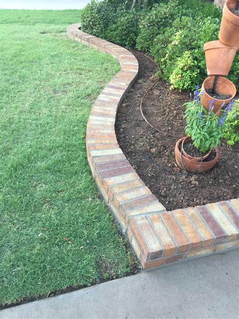 30 Flower Bed Edging With Bricks