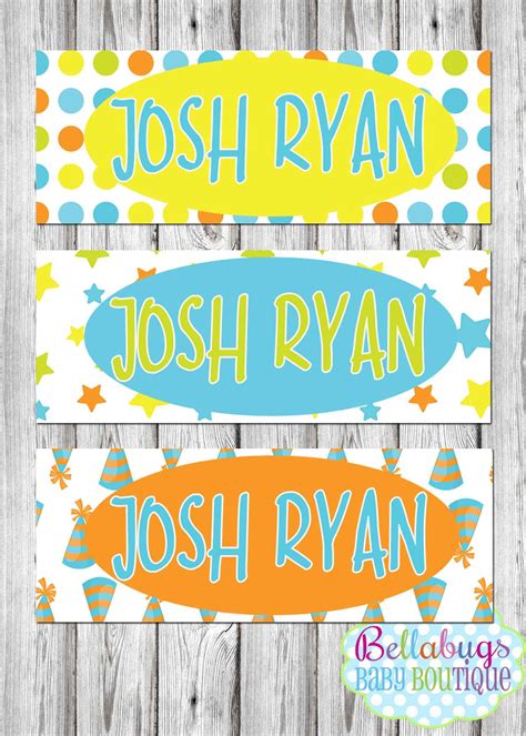 Check spelling or type a new query. Name Labels - 30 Labels - Daycare Labels - Bottle Labels ...