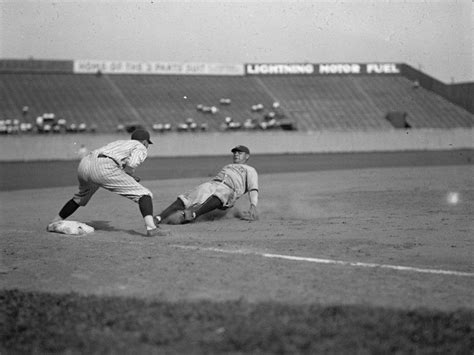 Griffith Stadium Washington Dc June 23 1925 Babe Ruth Slides In