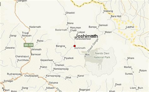 Joshimath Location Guide