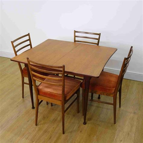 1960s Teak Dining Table And Chairs By Meredew Mark Parrish Mid