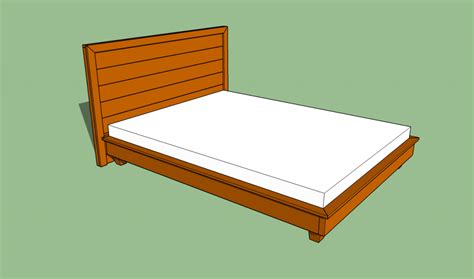 How To Build A Platform Bed Frame Howtospecialist How To Build