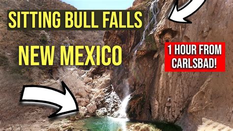 Sitting Bull Falls New Mexico An Oasis In The Desert Youtube