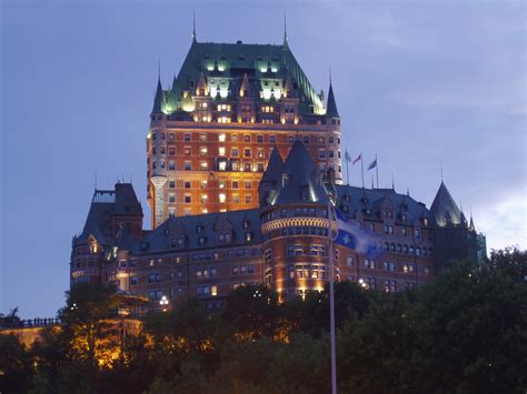 Hotel Le Château Frontenac In Quebec Betrachterde