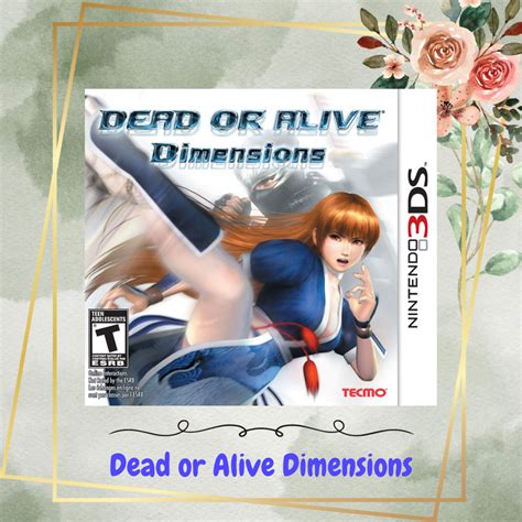 Dead Or Alive Dimensions Nintendo 3ds Shopee Malaysia