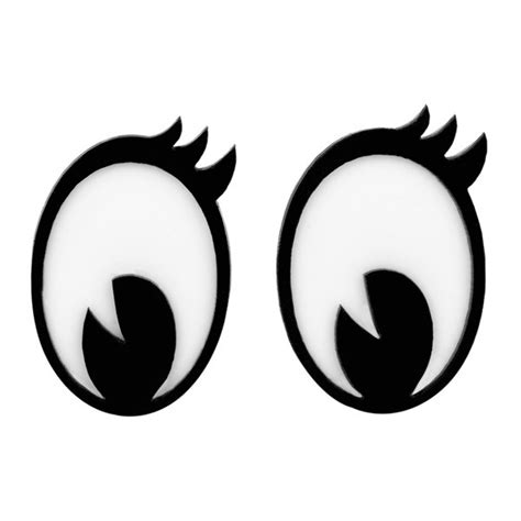Cartoon Eyes With Eyelashes Clip Art Library