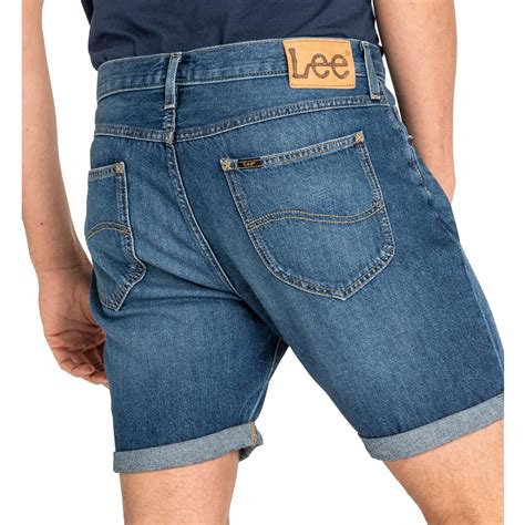 Lee Jeans Rider Shorts Retro Denim Shorts In Flick Dark