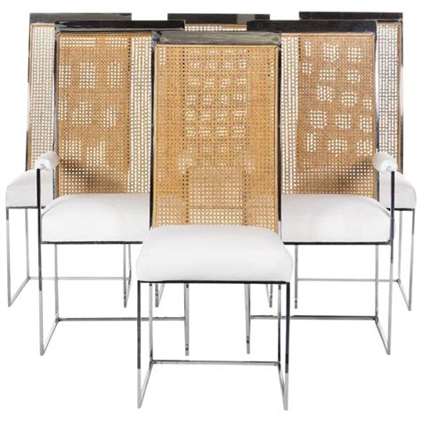 Harry bertoia diamond chair and milo baughman armchairs and bench. Milo Baughman Dining Chairs - Set of 6 | Chairish