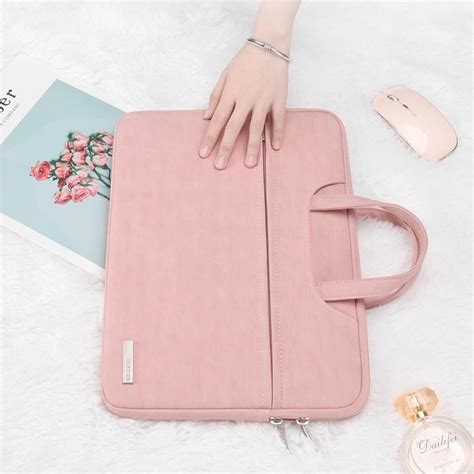 Kawaii Fashion Laptop Carry Bag In Pink Blue Green Rainbow Cabin