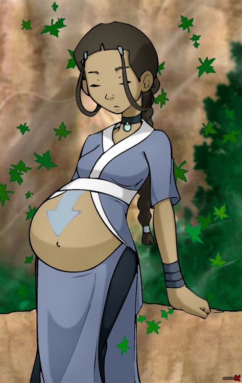Rule 34 1girls Avatar The Last Airbender Belly Big Belly Closed Eyes Clothing Dark Skinned