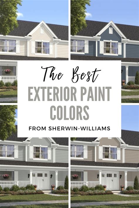 Best Sherwin Williams Exterior Paint Colors