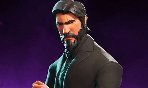 Fortnite The Reaper John Wick Character Skin Sticker Gambaran