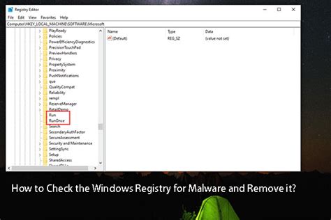 How To Check The Windows Registry For Malware And Remove It