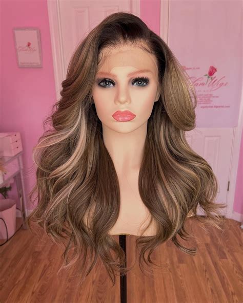 Sandy Lace Wig Side Part Glam Wigs By Rose