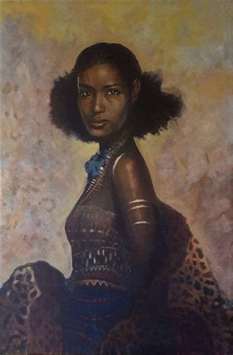 Black Women Art — African Beauty 20171017 By Johnstevensartist Black Women Art Black Art