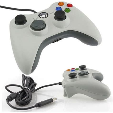 Pc Manette Sans Fil Pour Xbox 360 Double Vibration Contrôleur De Jeu