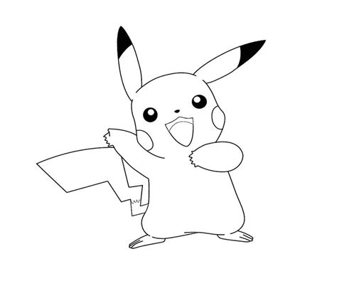 Pikachu Evolution Coloring Page Coloring Pages