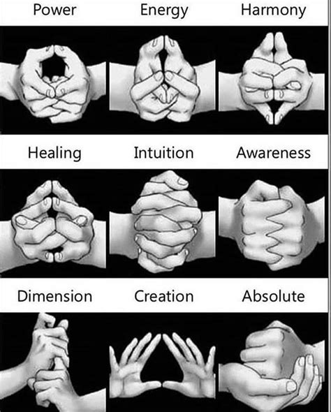 Mudras And Their Meanings Mudras Are Hand Gestures From Ancient Taoism Used During Meditation