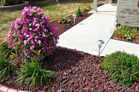 Red Lava Rock Indianapolis Decorative Rock Mccarty Mulch