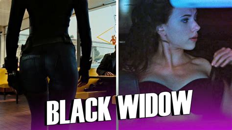 Black Widow Scarlett Johansson HOT COMPILATION Best Fight Scenes Kissing Scenes YouTube