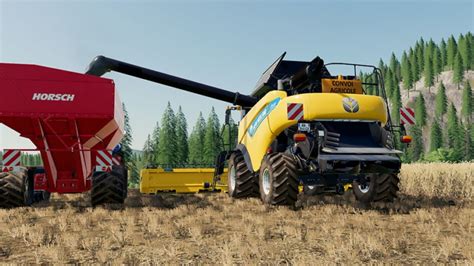 Fs19 Mods • New Holland Cr Series Combines • Yesmods