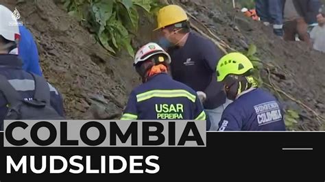 at least 27 dead in colombia landslide that buried a bus youtube