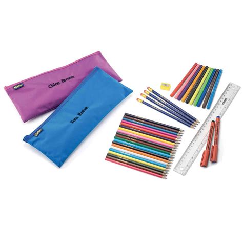 Personalised Stationery Set Pencils Stationery And Folders Home