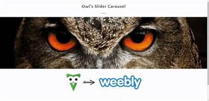 Carousel Owl Weebly Slider Install Into Stats