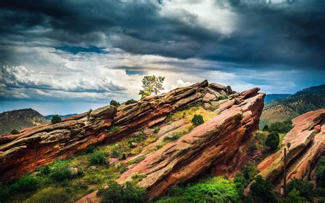 Red Rocks Wallpapers Top Free Red Rocks Backgrounds Wallpaperaccess