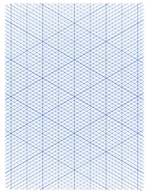 5 Free Isometric Graph Paper Grid Paper Printable Pdf