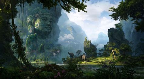 Pin By Piso On Favorites Fantasy Landscape Environment Concept Art