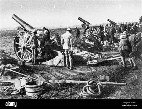 World War 1 Artillery Positions