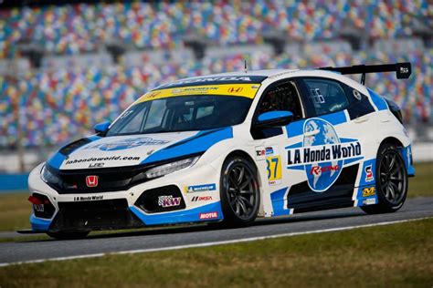 Honda To Field Special Civic Type R Tcr At Imsa Michelin Pilot Challenge