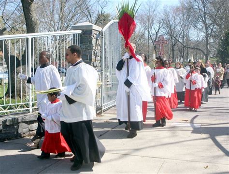 Palm Sunday Procession In Rosebank