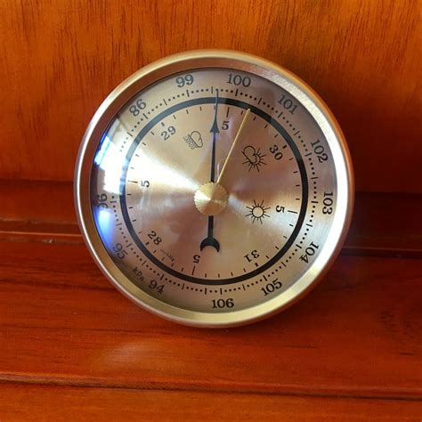 Portable Barometer Household Barometer Dial Design Barometer Multi Use