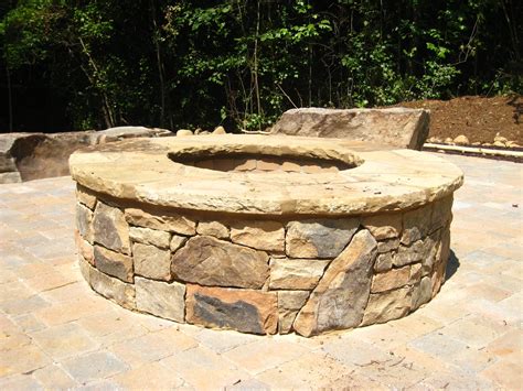 Stone Fire Pit Diy