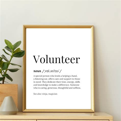 volunteer appreciation thank you t card volunteer cards etsy