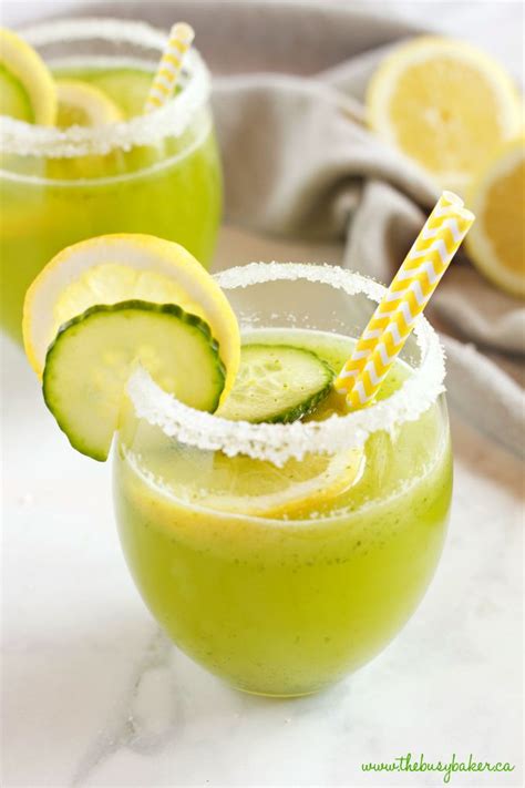 Healthy Cucumber Lemonade Recipe Cucumber Lemonade Recipes